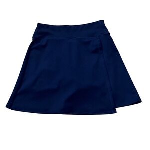 Level Up Active Skirt Navy Blue Athletic Tennis Golf Skort Women's Size M Cute